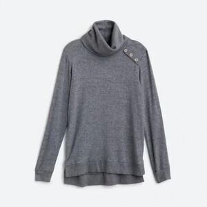 Pink Clover from Stitch Fix Kalyani Turtleneck Grey‎ Women's XS NEW